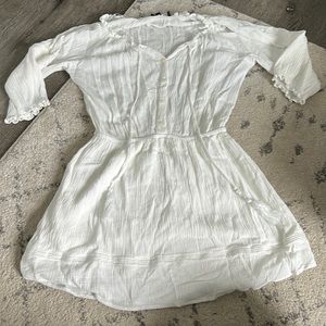 Womens white dress